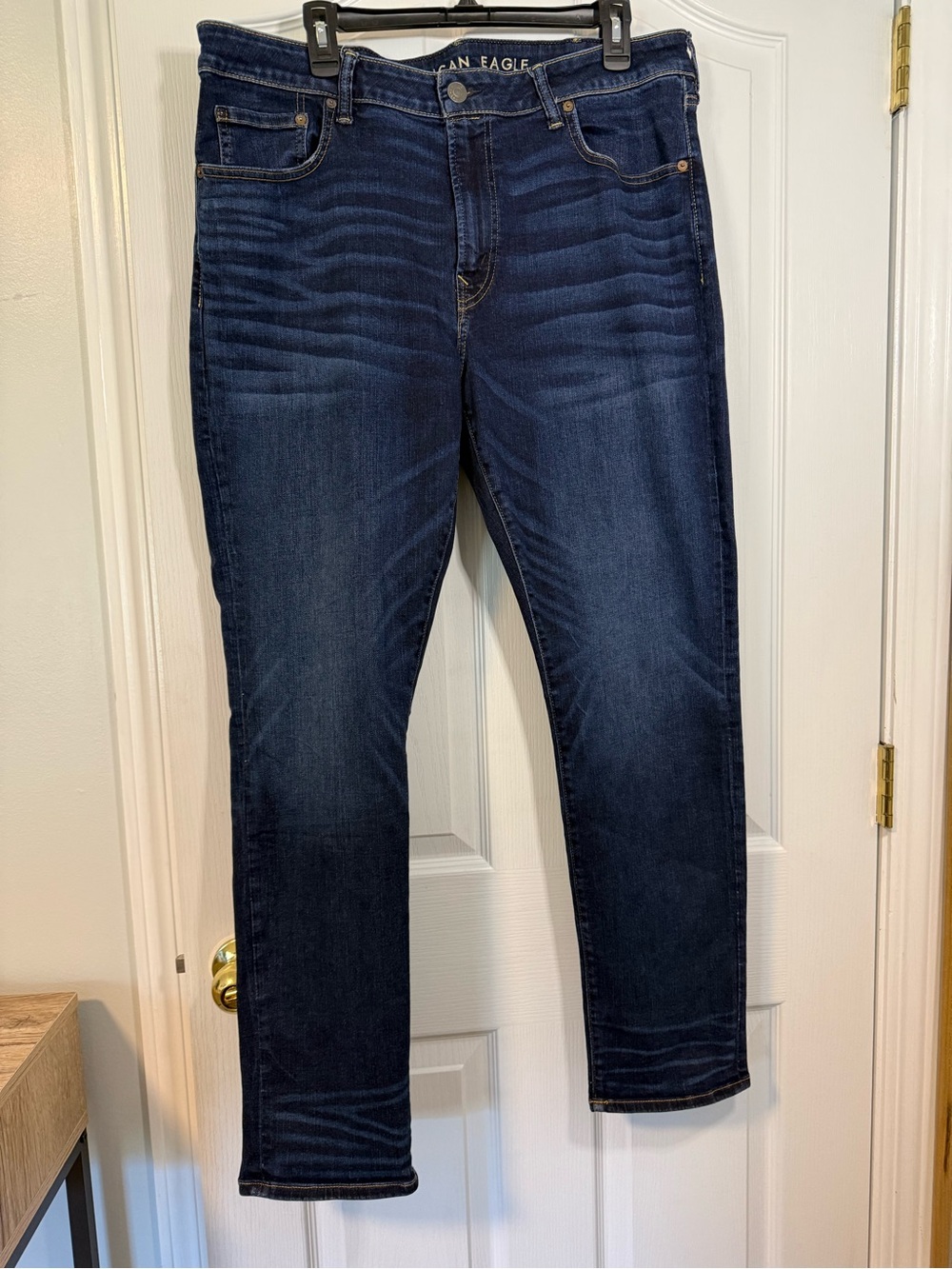 American Eagle Outfitters Men’s Dark Blue Skinny Jeans 38 x 32